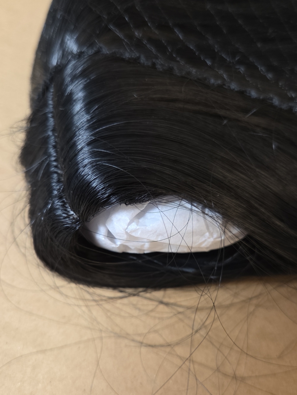 Black Women’s Fashion Hairpiece - Sleek Long Straight Ponytail - Picture 2 of 4